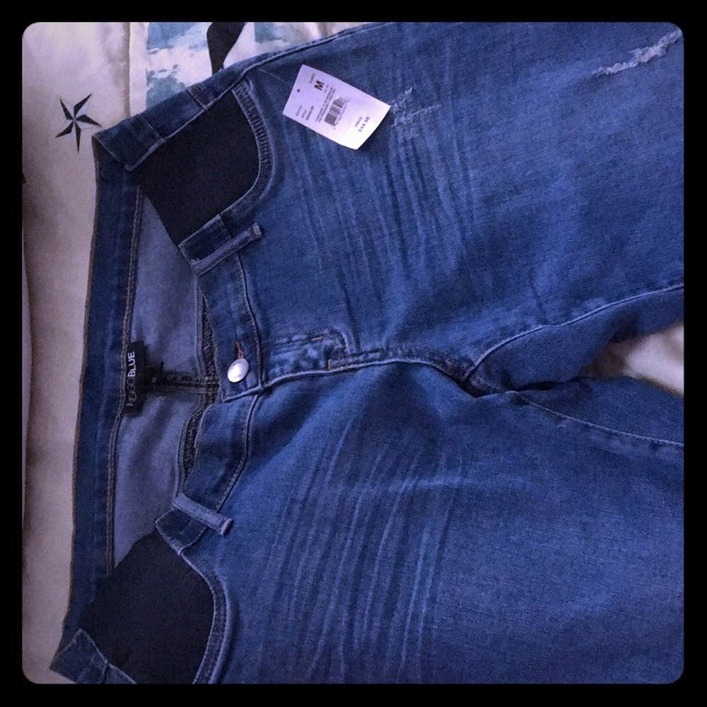 Indigo Blue Maternity Jeans. NWT.